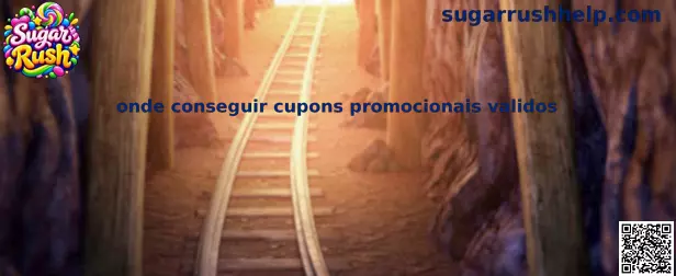 Onde conseguir cupons promocionais válidos Sugar Rush