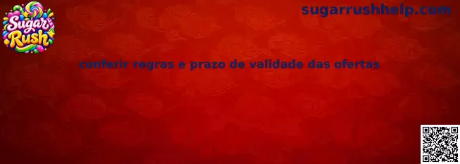 Conferir regras e prazo