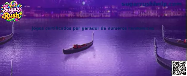 Jogos certificados por gerador de números randômicos