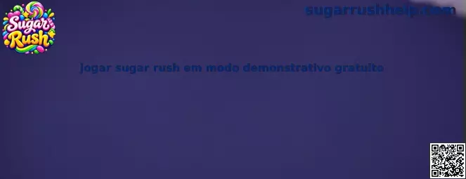 Interface de demonstração do jogo Sugar Rush com grade 7x7 e símbolos coloridos
