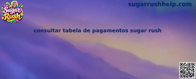 Tabela de Pagamentos Sugar Rush Oficial